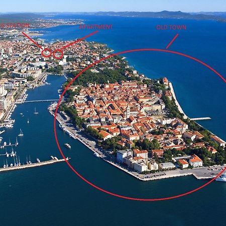 Candy Ap.-Near Center,Bus,Beach+Free Parking Place Zadar Exterior photo